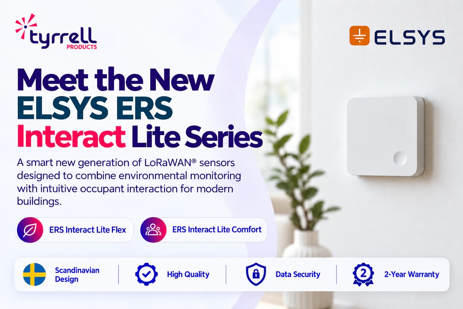 Meet the New ELSYS ERS Interact Series: Smarter Interaction for Modern Buildings