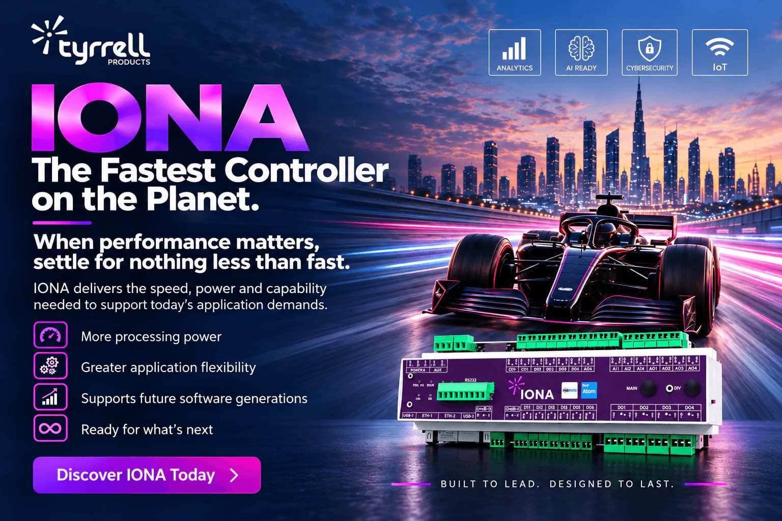 IONA: The Fastest Controller On The Planet