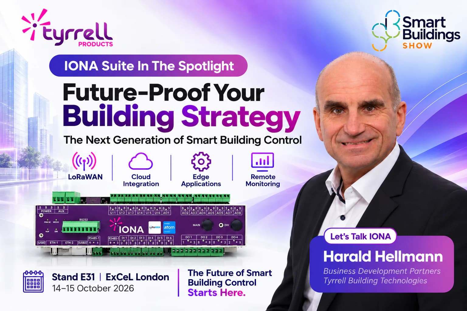 IONA Suite: Future-Proof Your Building Strategy at Smart Buildings Show 2026